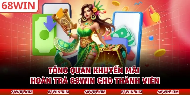 Tổng quan khuyến mãi hoàn trả 68WIN cho thành viên